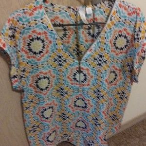Half Zip Blouse